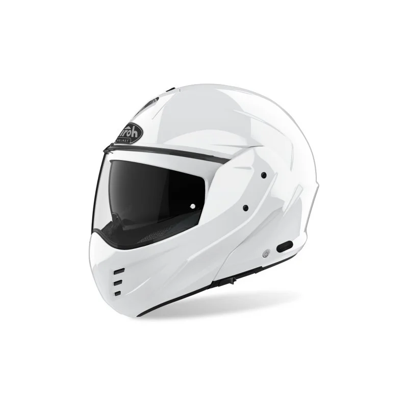 Novità MTH14 AIROH CASCO MODULARE REVERSIBILE MATHISSE WHITE GLOSS