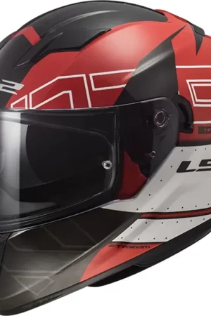 A Buon Prezzo Casco Integrale Ls2 FF320 Stream Evo Kub Rosso Nero