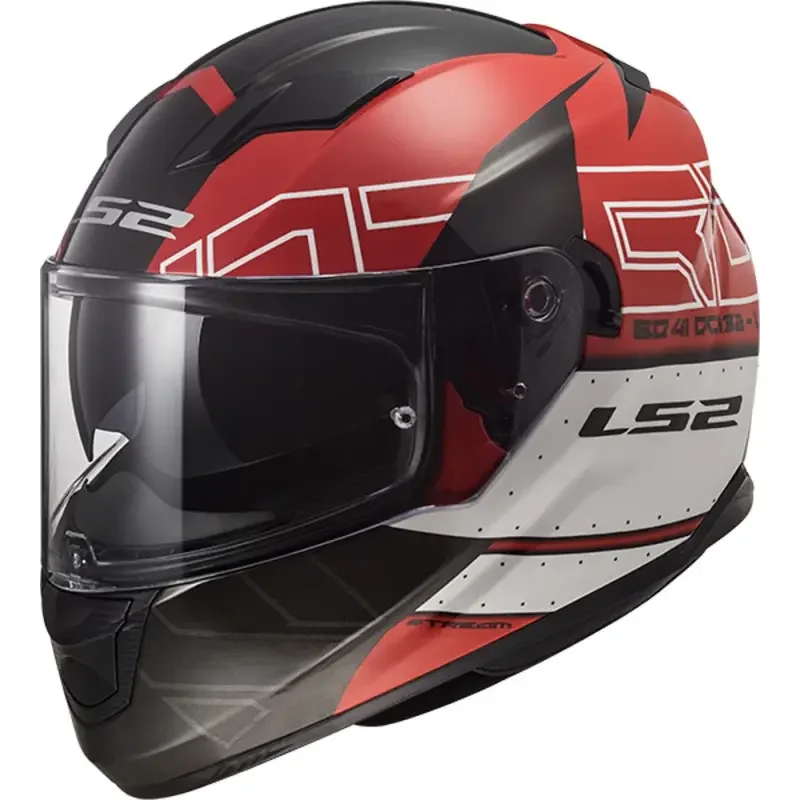 A Buon Prezzo Casco Integrale Ls2 FF320 Stream Evo Kub Rosso Nero