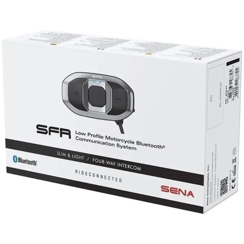 Interfono Sena Sfr Bluetooth 4.1 Versione Slim Attacco Fisso Vendita Finale