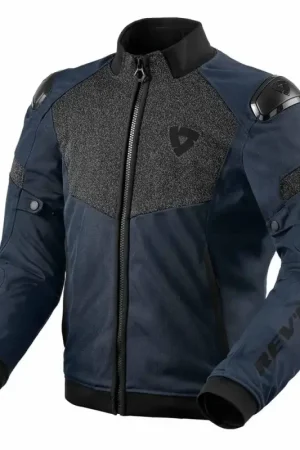 A Buon Prezzo Giacca In Tessuto Revit Action H2O Nero Blu Scuro