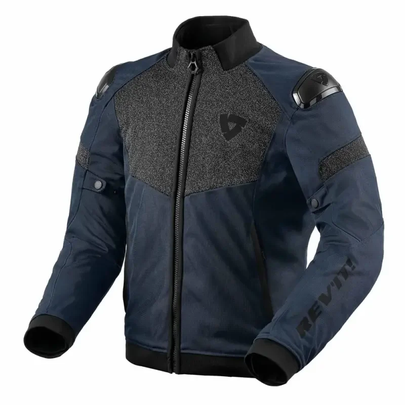 A Buon Prezzo Giacca In Tessuto Revit Action H2O Nero Blu Scuro