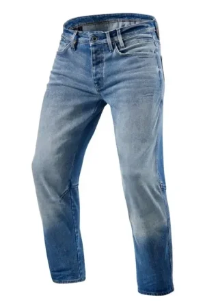 Affare Jeans Uomo Revit Salt Tf Blu Medio Slavato L34 Standard