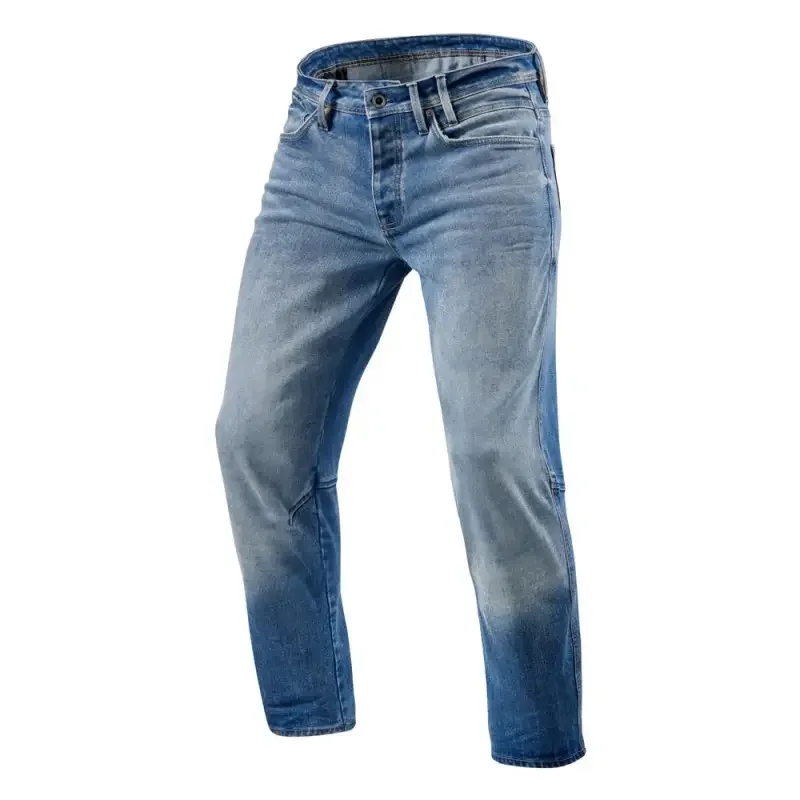 Affare Jeans Uomo Revit Salt Tf Blu Medio Slavato L34 Standard