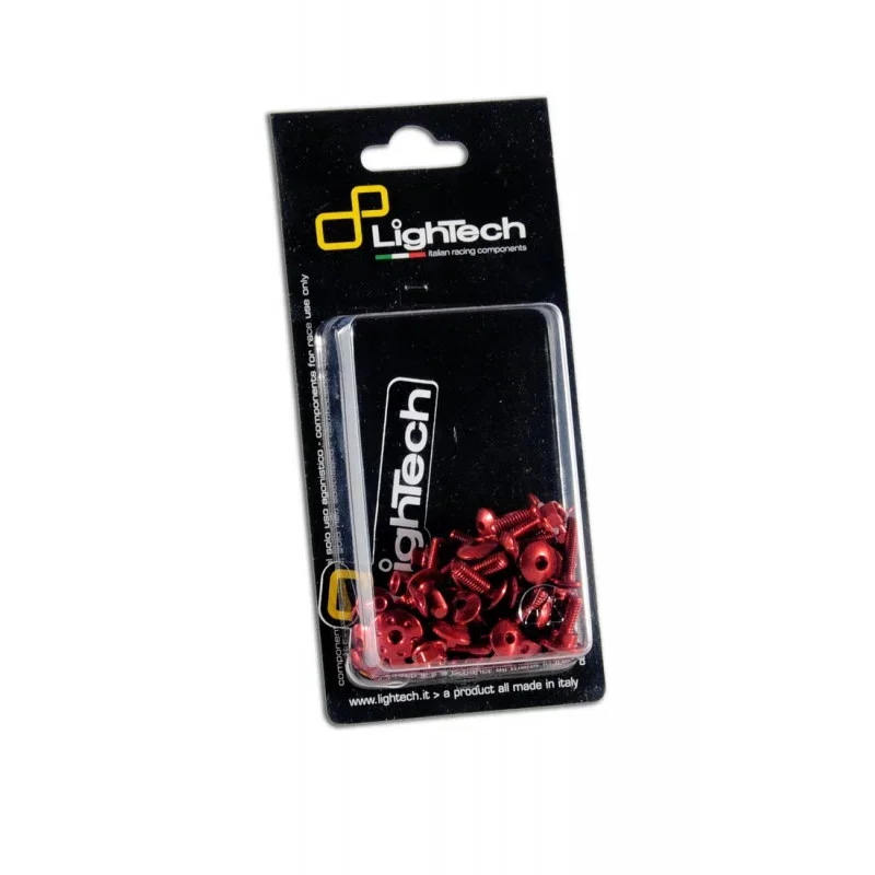 A Buon Prezzo KIT VITI MOTORE YAMAHA FAZER 600 (04-05) (40 PZ) ROSSO LIGHTECH