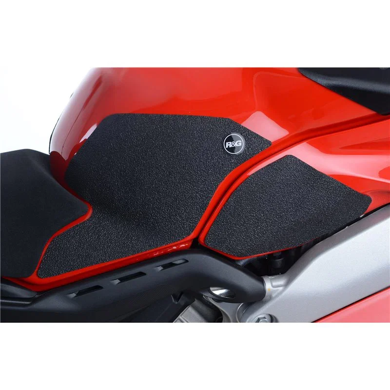 Compra Adesso Kit 4pz.adesivi anti-scivolo serbatoio DUCATI Panigale V4 / V4S / Speciale / V4R '19- / Streetfighter V4 '20- R&G EZRG221