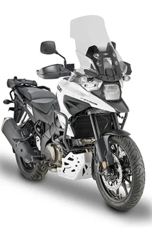 Cupolino trasparente, 57,5 x 50,5 cm (H x L) Per Suzuki V Strom 1050 2021 / XT 2022 - KP-KD3117ST Kappa Sconto