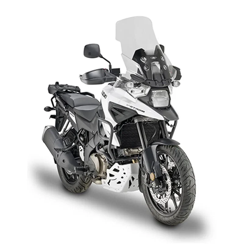 Cupolino trasparente, 57,5 x 50,5 cm (H x L) Per Suzuki V Strom 1050 2021 / XT 2022 - KP-KD3117ST Kappa Sconto