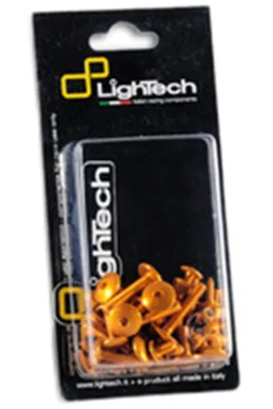 Promozione Esclusiva KIT GANCI RAPIDI CARENA APRILIA RSV 1000 R (05-08) (10 PZ) ORO LIGHTECH