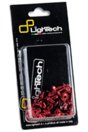 Direttamente Dal Produttore KIT GANCI RAPIDI CARENA APRILIA RSV 1000 R (05-08) (10 PZ) ROSSO LIGHTECH