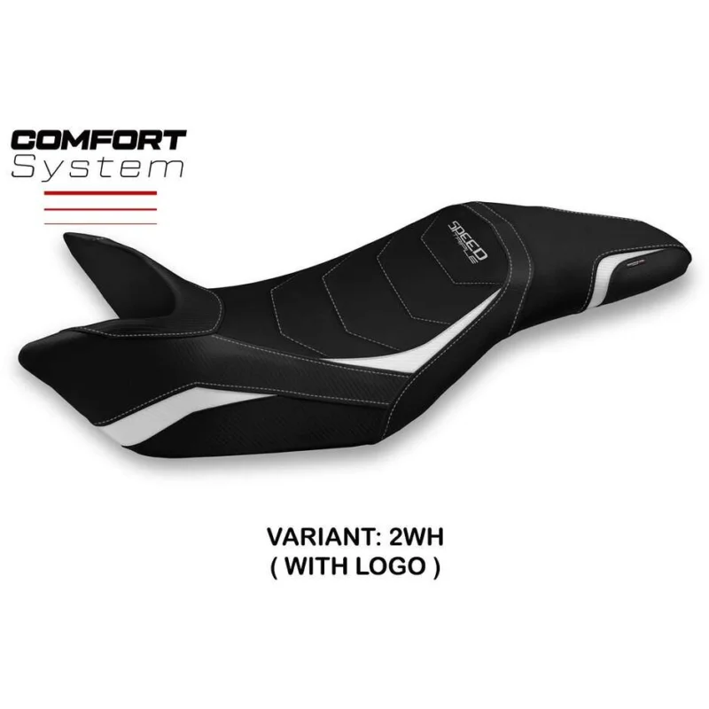 Consegna Rapida Rivestimento Sella TPZ Italia Specifico Per Triumph Speed Triple 2011 - 2015 Modello Ghibellina 1 Comfort System
