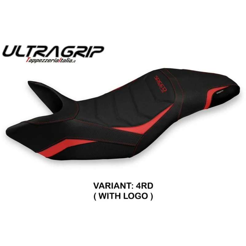 Prezzo Di Fabbrica Rivestimento Sella TPZ Italia Specifico Per Triumph Speed Triple 2011 - 2015 Modello Nisko 1 Ultragrip