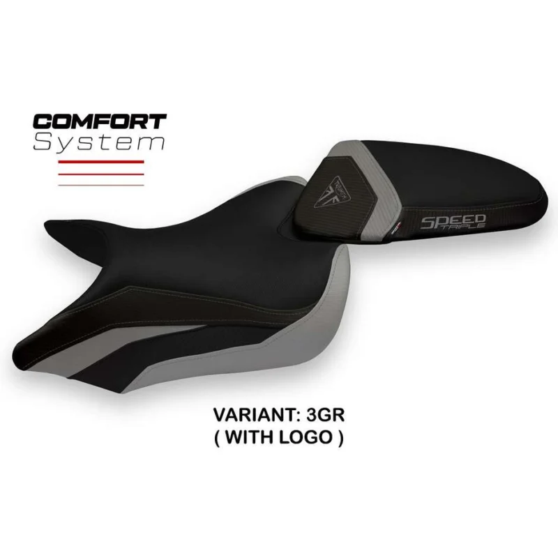 Rivestimento Sella TPZ Italia Specifico Per Triumph Speed Triple 2016 - 2021 Modello Maglie 1 Comfort System Solo Oggi