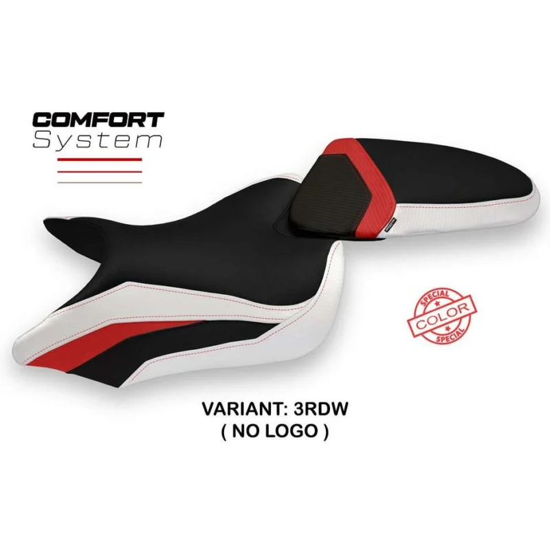 Promozione Esclusiva Rivestimento Sella TPZ Italia Specifico Per Triumph Speed Triple 2016 - 2021 Modello Maglie Special Color Comfort System