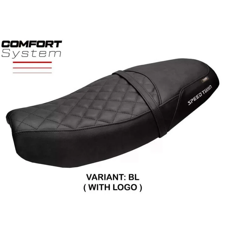 Rivestimento Sella TPZ Italia Specifico Per Triumph Speed Twin 1200 2019-2026 Modello Tamra Comfort System Professionale