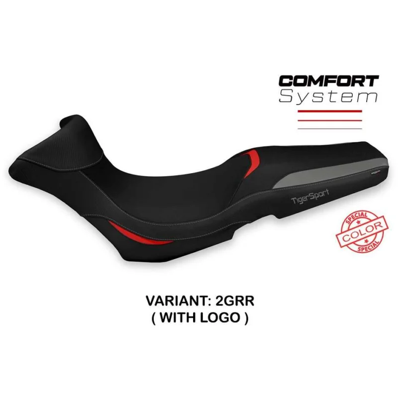 Rivestimento Sella TPZ Italia Specifico Per Triumph Tiger 1050 Sport 2013 - 2020 Modello Gergei Special Color Comfort System Più Venduto