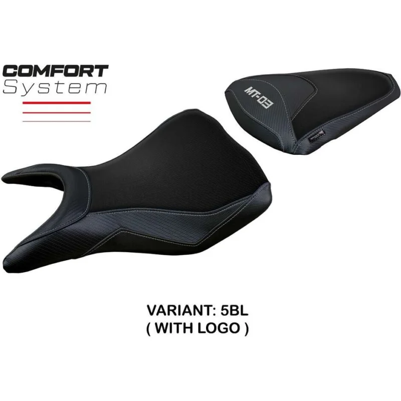 Di Tendenza Rivestimento Sella TPZ Italia Specifico Per Yamaha MT-03 2020 - 2024 Modello Meolo Comfort System