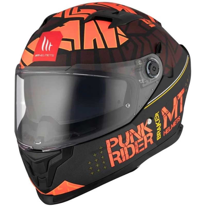 Casco Moto Integrale Mt Helmets BRAKER SV PUNK RIDER B5 Opaco Compra Online