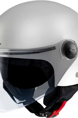 Casco Moto Jet Mt Helmets STREET S Solid A0 Bianco Lucido 22.06 Promozione Esclusiva