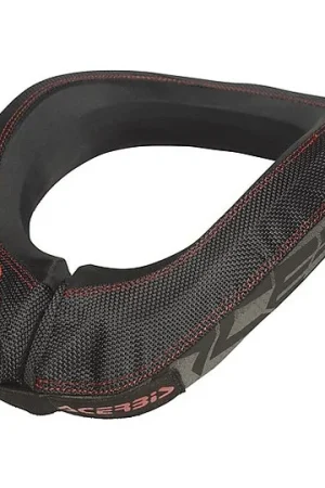 Collare Moto Cross Enduro Acerbis X-Round Adulto Nero Rosso Economico