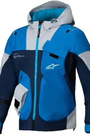 Prezzo Conveniente Giubbotto Moto Estivo Alpinestars MOGRESS AIR Blu Almond