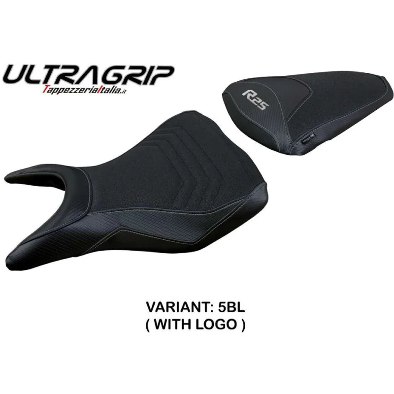 Spedizione Espresso Rivestimento Sella TPZ Italia Specifico Per Yamaha R25 2014 - 2020 Modello Eraclea Ultragrip