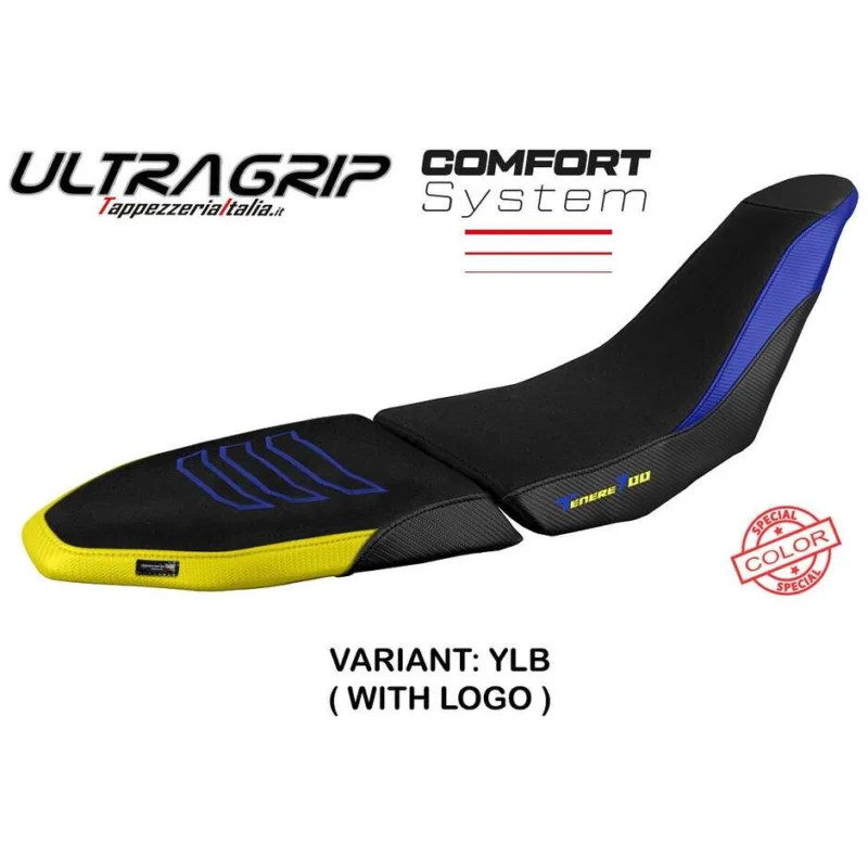 Rivestimento Sella TPZ Italia Specifico Per Yamaha Tenere 700 Raid 2022-2025 Modello Akita Ultragrip Comfort System Popolare