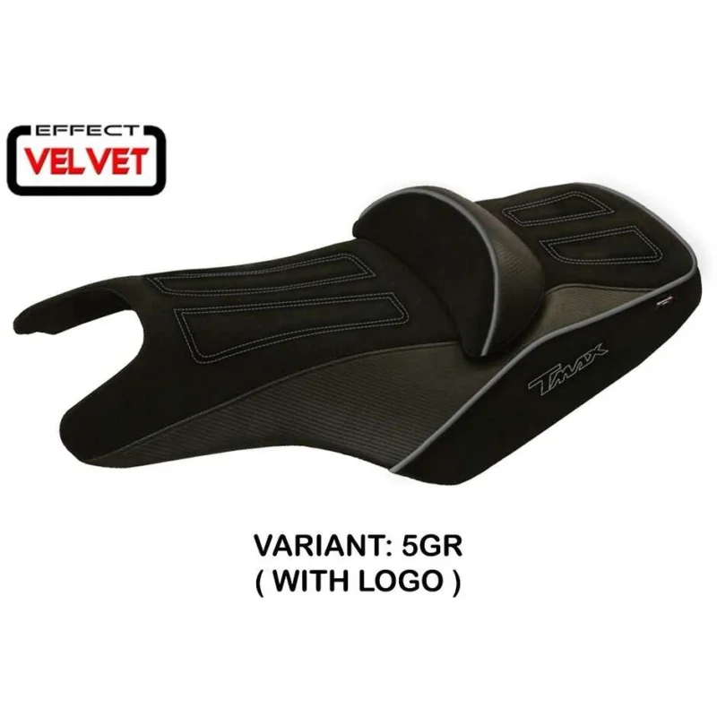 Rivestimento Sella TPZ Italia Specifico Per Yamaha T-Max 2008 - 2016 Modello Aloi 1 Velvet Esclusivo