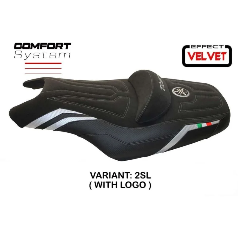 Rivestimento Sella TPZ Italia Specifico Per Yamaha T-Max 2008 - 2016 Modello I Love Italy Comfort System Più Venduto