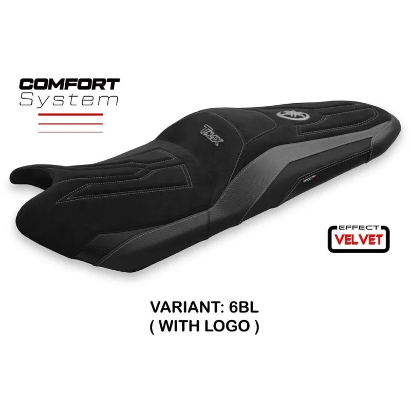 Rivestimento Sella TPZ Italia Specifico Per Yamaha T-Max 2017 - 2021 Modello Scrutari 2 Velvet Comfort System Spedizione Espresso