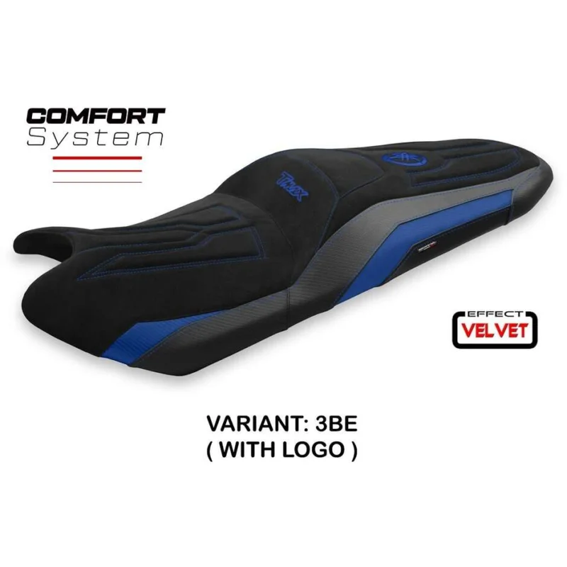 Ultimissimo Modello Rivestimento Sella TPZ Italia Specifico Per Yamaha T-Max 2017 - 2021 Modello Scrutari 2 Velvet Comfort System