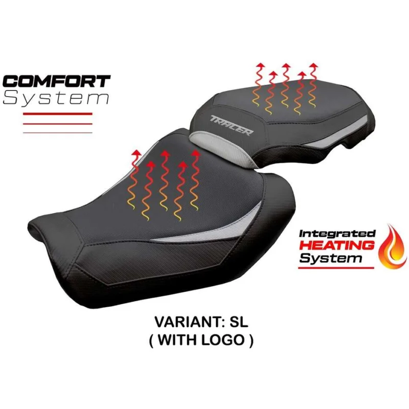 Di Tendenza Rivestimento Sella TPZ Italia Specifico Per Yamaha Tracer 9 / 9 GT 2025 Modello Ness Heating Comfort System