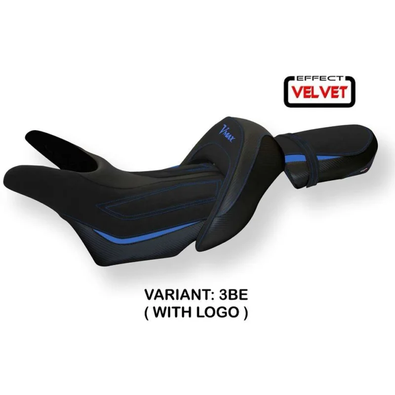 Rivestimento Sella TPZ Italia Specifico Per Yamaha V-Max 1700 2008 - 2017 Modello Odessa Velvet Prezzo Ridotto