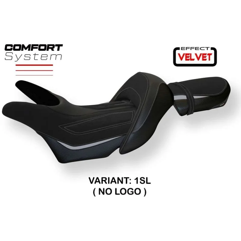 Consegna Rapida Rivestimento Sella TPZ Italia Specifico Per Yamaha V-Max 1700 2008 - 2017 Modello Odessa Velvet Comfort System
