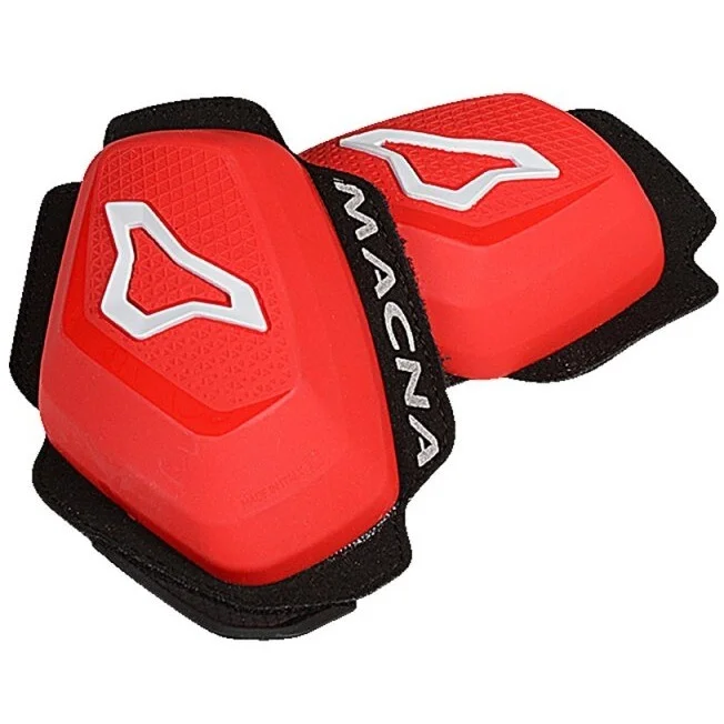Offerta Lampo Saponette ginocchio Macna Pro Rosso Bianco