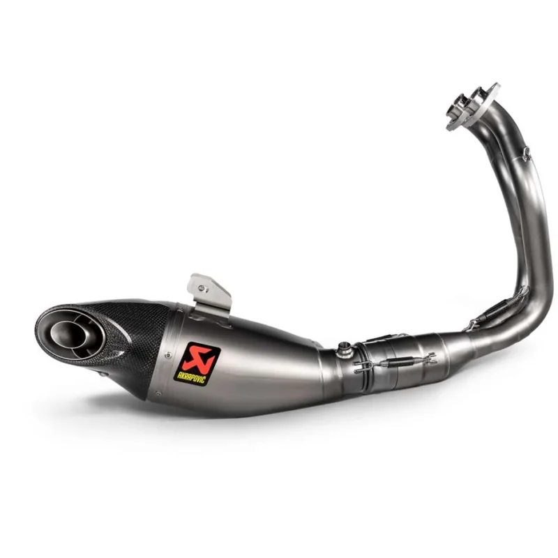 Spedizione Gratuita Scarico Completo Akrapovic Racing Line S-K6R14-HEGEHT/2 Per Kawasaki Z650; Ninja 650 (2023-24)