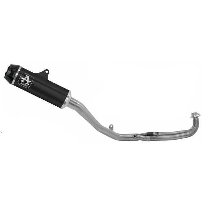 Scarico Completo Arrow racing con terminale Indy Race in titanio Dark Per Yamaha TMAX 560 (25) Vendita Finale