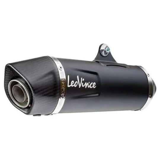 Offerta Scarico Completo Full System Leovince 14073U NERO Specifico Per GAS GAS ES700 - SM700 (22-24); KTM 690 SMC R - 690 ENDURO R (19-24)