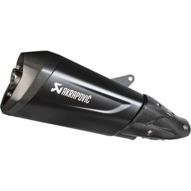 Promozione Esclusiva Scarico Slip-On Akrapovic S-VE3SO10-HZDFBL Specifico Per PIAGGIO Vespa GTS 300 HPE ABS (20-24); Vespa SEI GIORNI 300 (21-22)