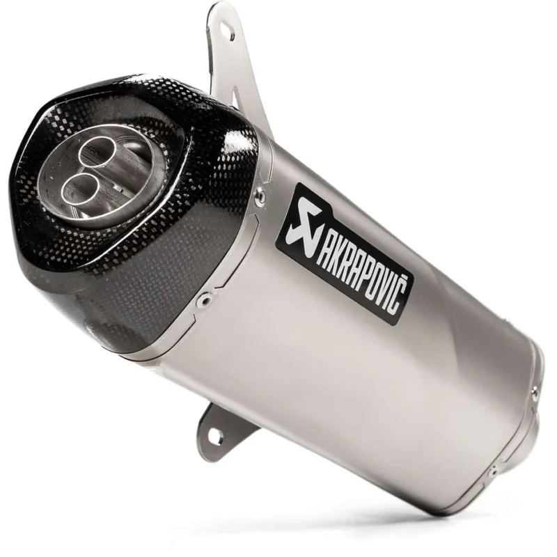Compra Oggi Stesso Scarico Slip-On Akrapovic S-VE3SO9-HRSS Specifico Per Modelli PIAGGIO Vespa in Descrizione