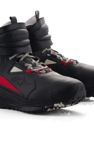 Vendita Finale Scarpe Moto Alpinestars SPEEDSTREET Nero Bright Rosso