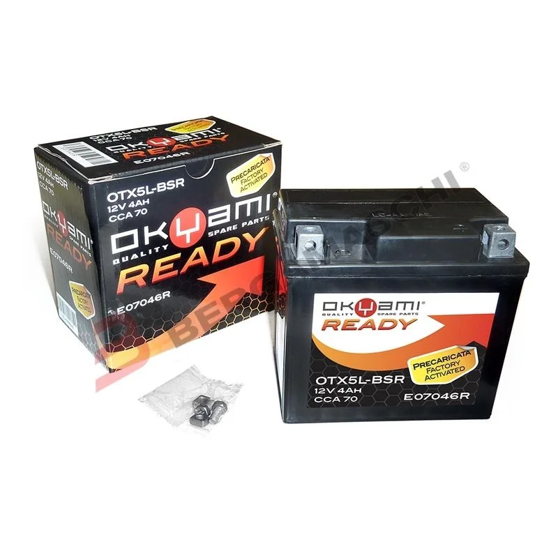 Saldi batteria 5lbs okyami pronta all'uso