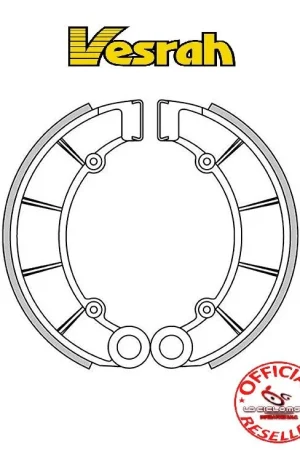 Vendita Finale Ganasce freno posteriori Vesrah VB-129 Honda CB 650 CB 750