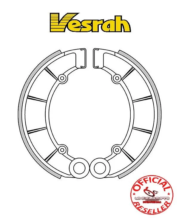 Vendita Finale Ganasce freno posteriori Vesrah VB-129 Honda CB 650 CB 750