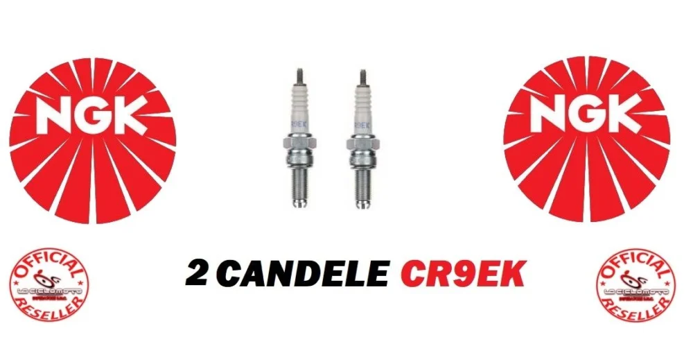 Vendita Finale kit 2 candele ngk cr9ek