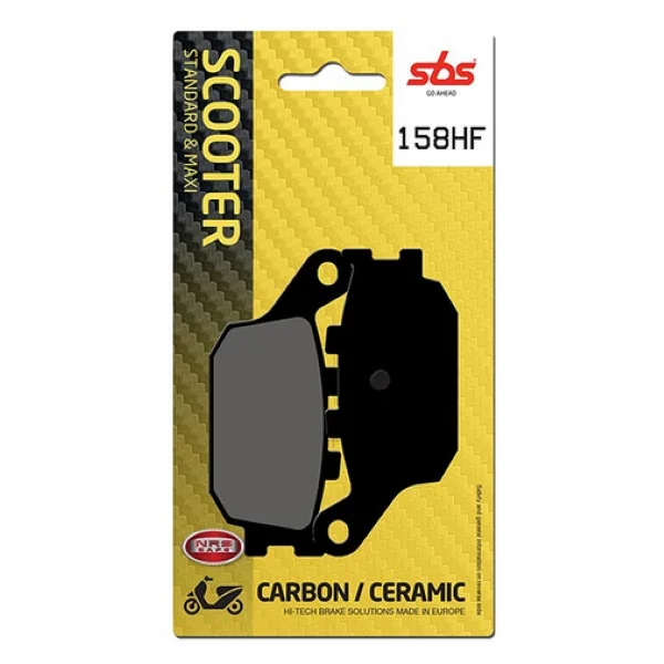 Vendita Finale Pastiglie freno posteriori 158HF SBS HONDA NSS Jazz 250 01-04 06435KPB016