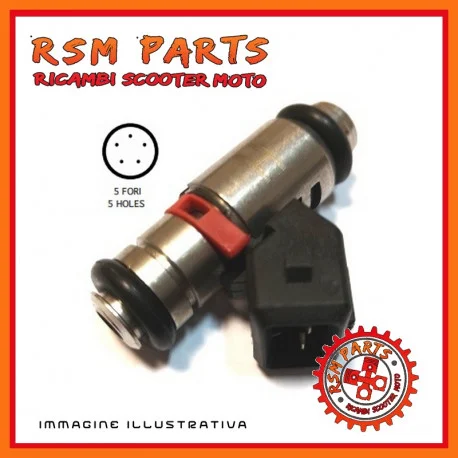 Iniettore 5 Fori Piaggio X9 500 / Evolution (2001-2007) Nuova Collezione
