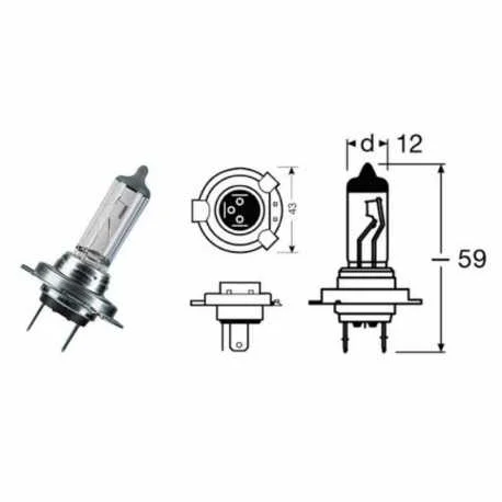 A Buon Prezzo Lampada H7 12V-55W / Px26D Gilera Runner Vxr 200 2005-2006