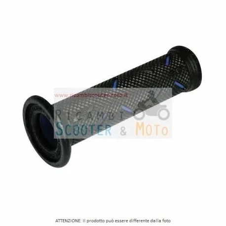Manopole Strada Dual Density Forate Blu Progrip Universale 717/B B Affare