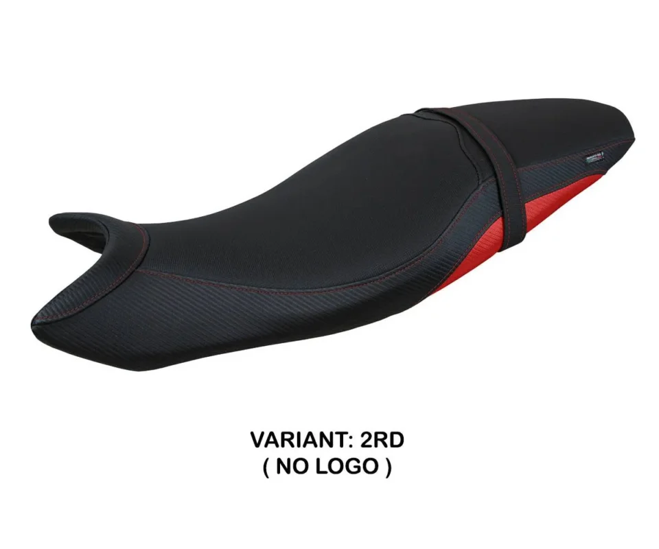Pagamento Sicuro Rivestimento sella Shibuya Rosso RD Tpz compatibile per SUZUKI SV 650Modelli dal 2016 al 2026 SUSV65S-2RD-2